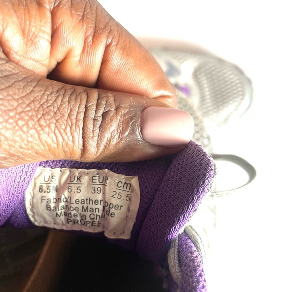 Ryka Women's Propel Silver/ Purple Athletic Shoes Lightweight Size 8.5M - Picture 8 of 8